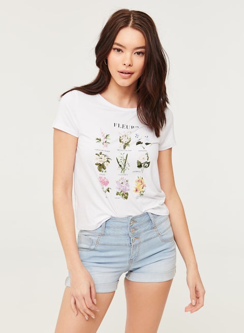 Triple Waist Band Shorts Blue