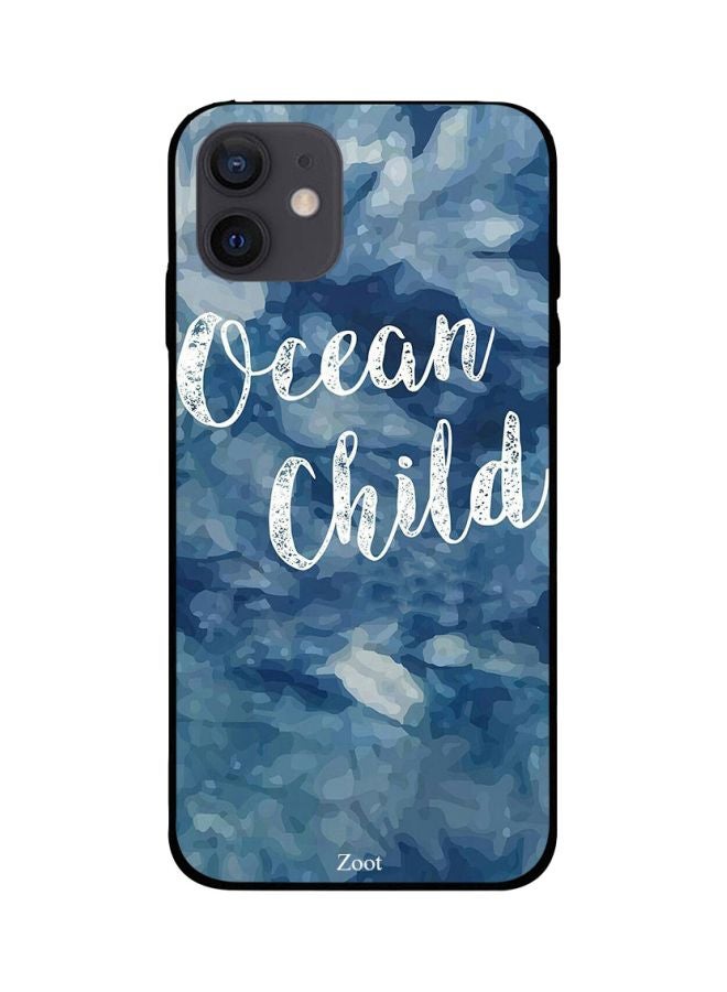Zoot Ocean Child Printed Case Cover -for Apple iPhone 12 Blue/White Blue/White  - Image 1