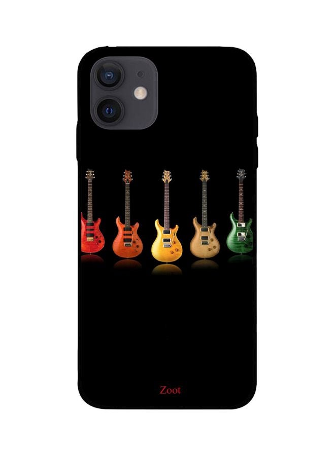 Zoot Guitars Printed Case Cover -for Apple iPhone 12 Black/Yellow/Green Black/Yellow/Green - Image 1