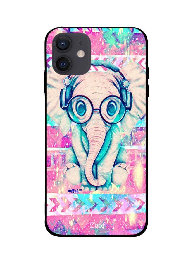 Zoot Elephant Printed Case Cover For Apple iPhone 12 Multicolour - Image 1