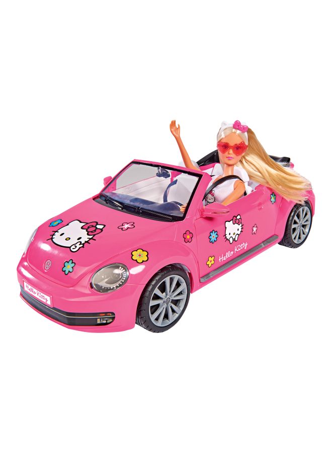 Simba Steffi Love Hello Kitty Beetle Playset 109283023 - Image 1