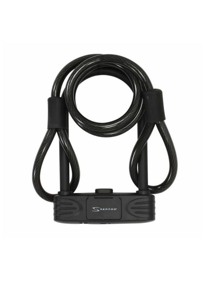 سيرفاس - قفل دراجة بأرقام سرية مزود بكابل One Size - Image 1