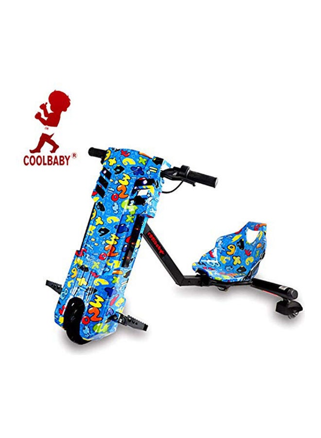 Cool Baby Electric Drifting Scooter With Bluetooth & Adjustable Bracket Multicolour 70x57x23cm - Image 3