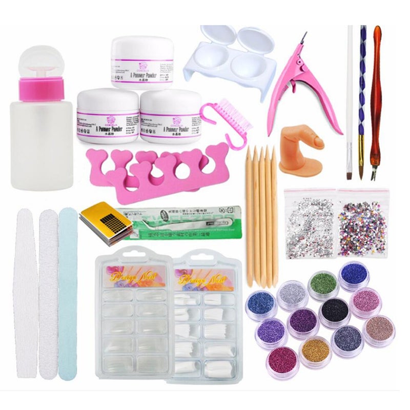 Professional Nail Extension Kit Multicolour