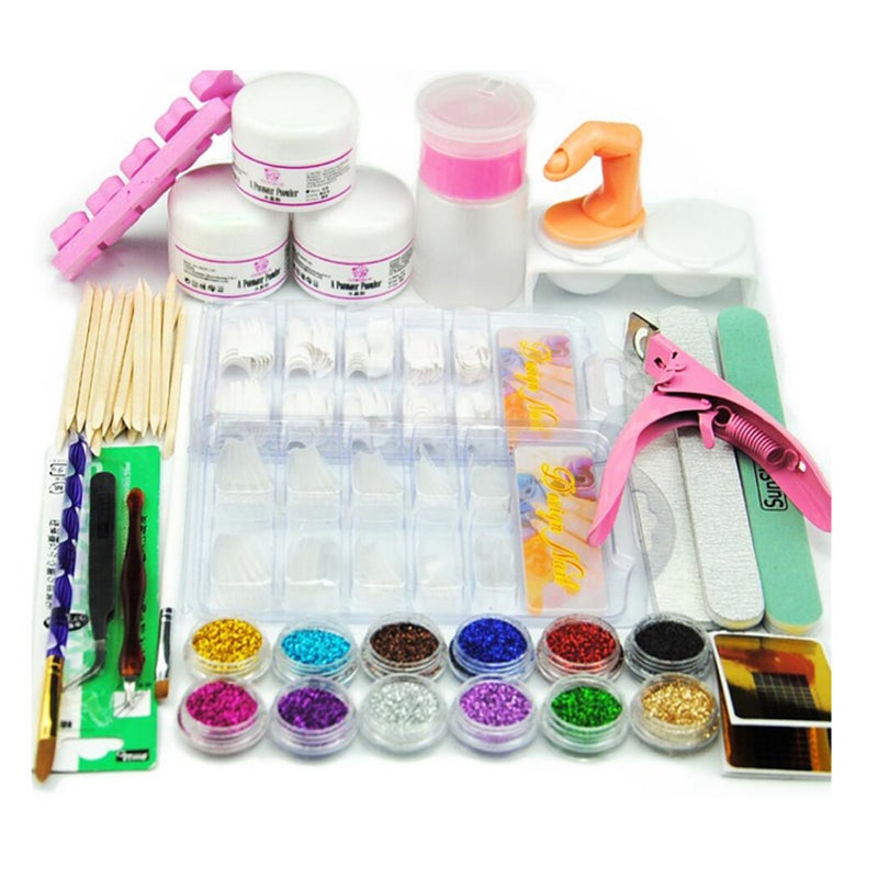 Professional Nail Extension Kit Multicolour
