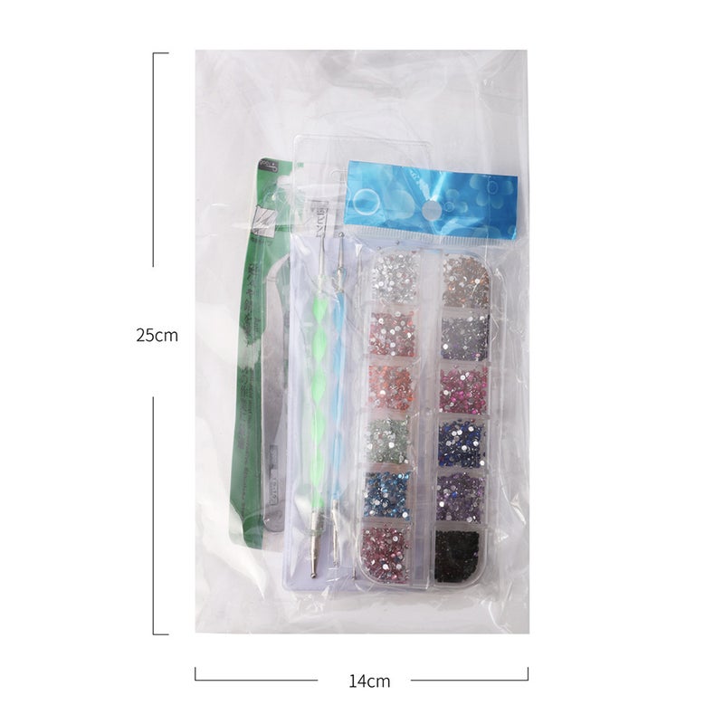 Generic 8-Piece Nail Art Design Kit Multicolour  - Image 5