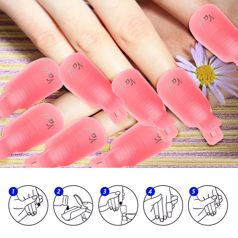 12-Piece Nail Polish Remover Set Multicolour - Image 4
