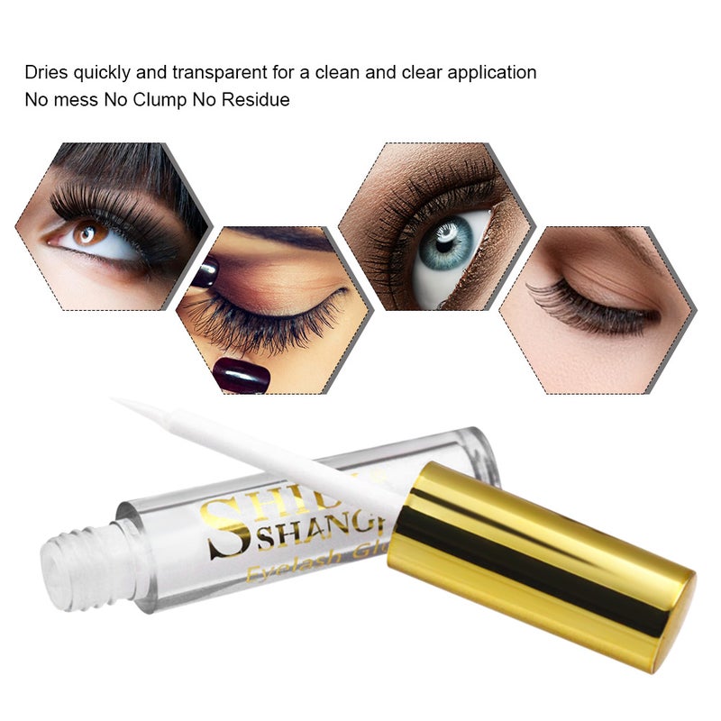 SHIDISHANGPIN - Waterproof False Eyelash Glue White - Image 1