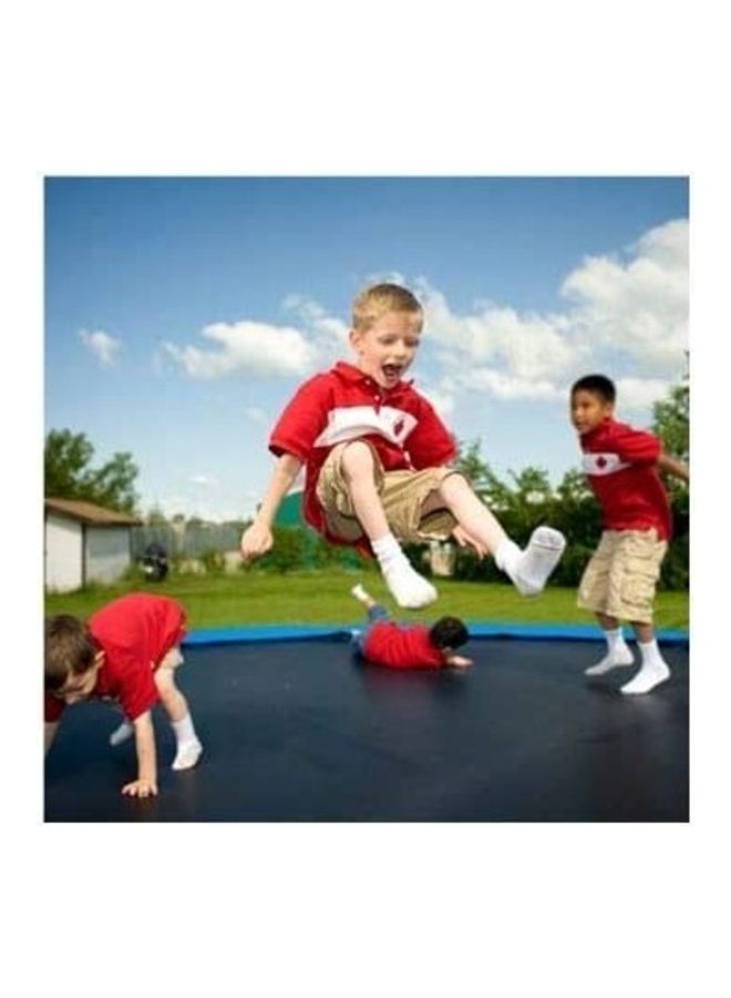 كول بيبي ترامبولين صغير الحجم مع حافظة وبساط حماية للأطفال مقاس 55 بوصة 70 x 35 x 35سم - Image 4