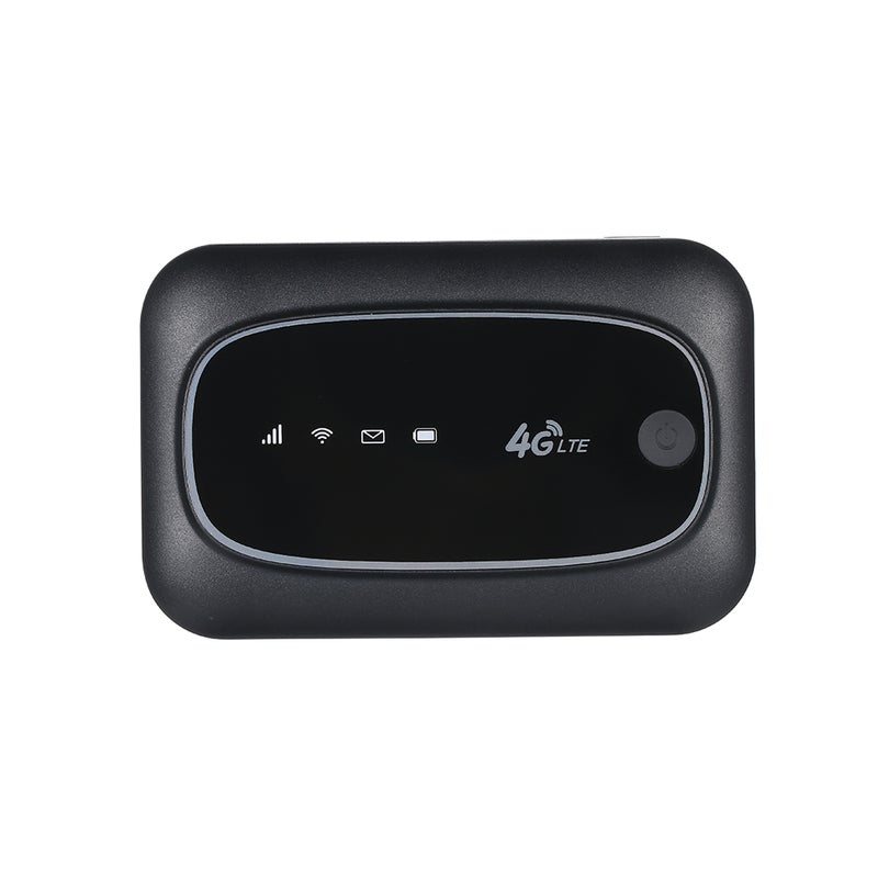 ماركة غير محددة - راوتر ماي فاي محمول يدعم تقنية 4G LTE أسود - Image 1