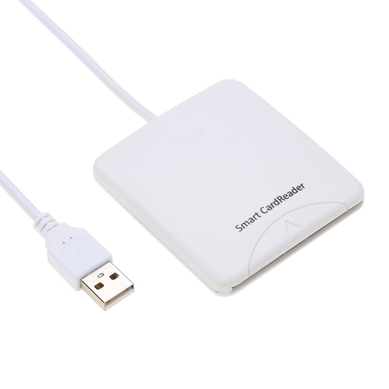 STW USB 2.0 Smart Card Reader ID/EMV Bank/SIM Card Adapter White - v1605095542/N41425151A_3