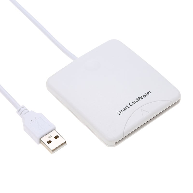 Sunshine-tipway STW USB 2.0 Smart Card Reader ID/EMV Bank/SIM Card Adapter White  - Image 3