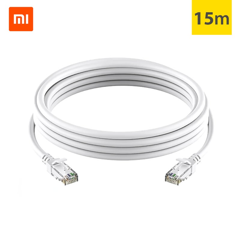 Generic - Youpin Huishu CAT6 Ethernet Patch Network Cable White - Image 1