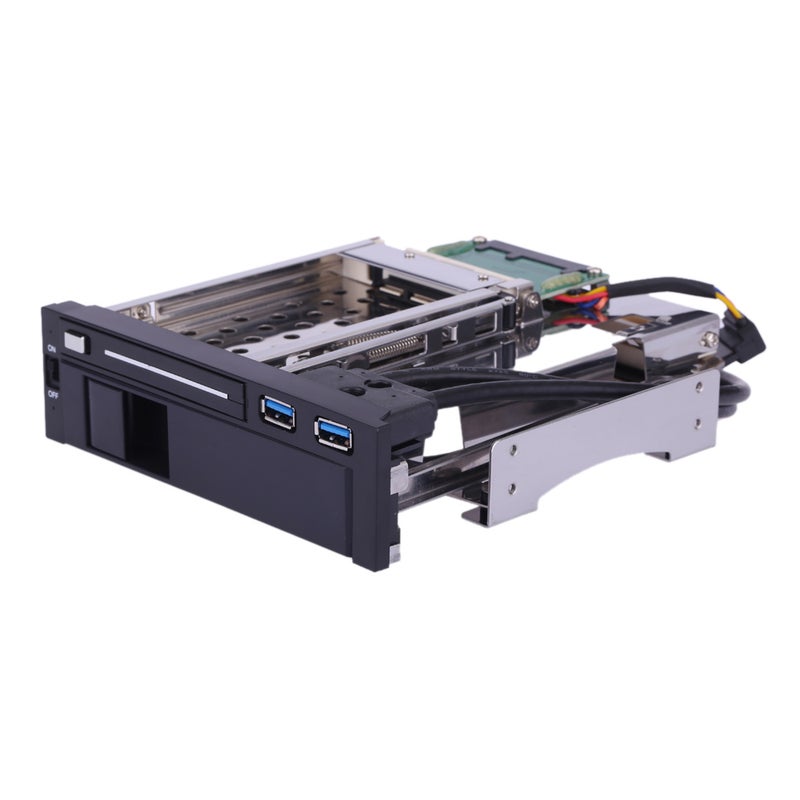 Generic Internal Mobile Rack Enclosure Docking Station Black  - Image 1