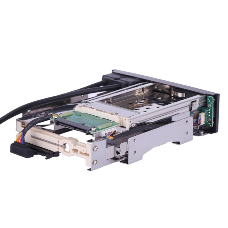 Generic Internal Mobile Rack Enclosure Docking Station Black  - Image 5