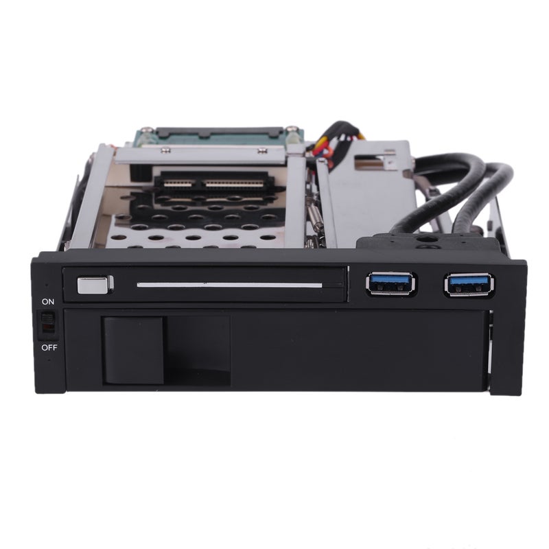 Generic Internal Mobile Rack Enclosure Docking Station Black  - Image 4