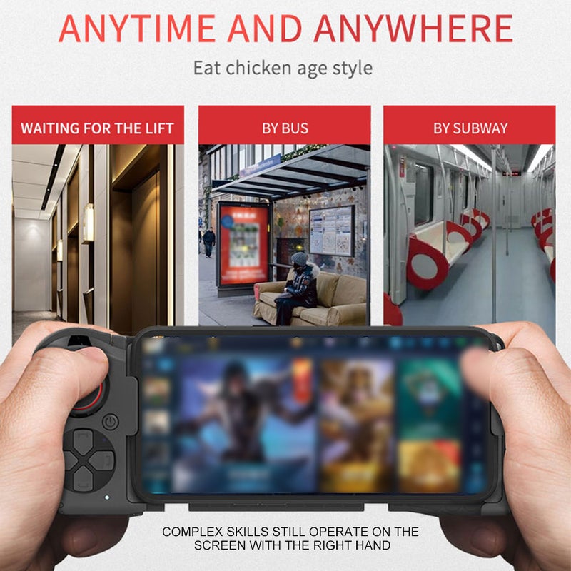 MOCUTE - 058 Wireless Bluetooth Joystick VR Telescopic Controller Gamepad For Smartphones - Image 1