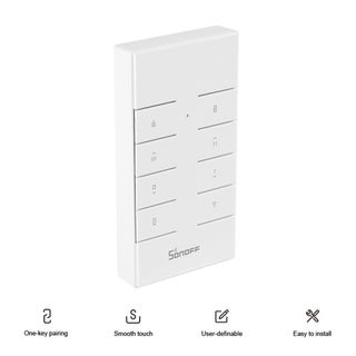 RM433 8 Keys Multipurpose Custom 433 MHz RF Remote Control Switch Replacement White - v1605095829/N41424674A_1