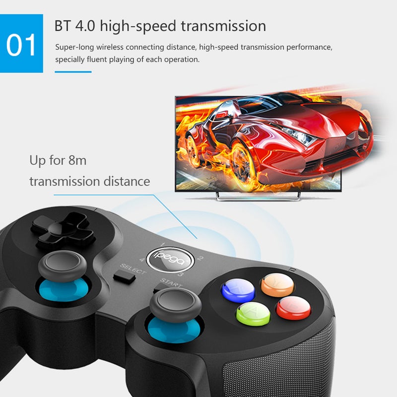 PG-9157 Bluetooth 4.0 Multimedia Joystick Gamepad Controller - wireless - v1605095850/N41409580A_2