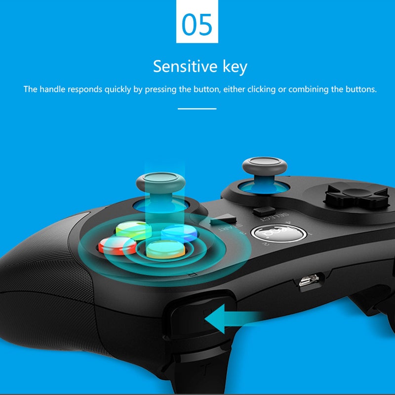 PG-9157 Bluetooth 4.0 Multimedia Joystick Gamepad Controller - wireless - v1605095850/N41409580A_5