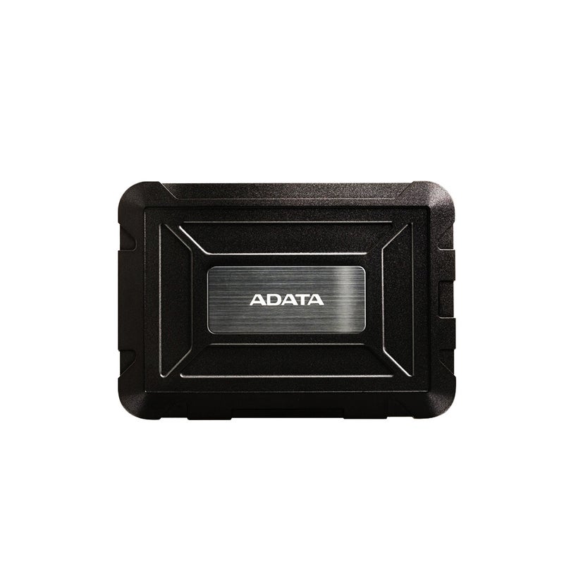 ADATA ED600 External Enclosure SSD HDD Case Black - Image 1