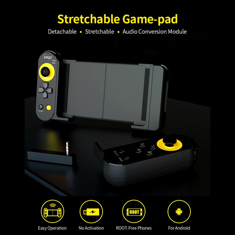 Ipega - PG-9167 Wireless Bluetooth 4.0 Joystick Gamepad Controller With Handle For Android Mobile Phones - Image 1