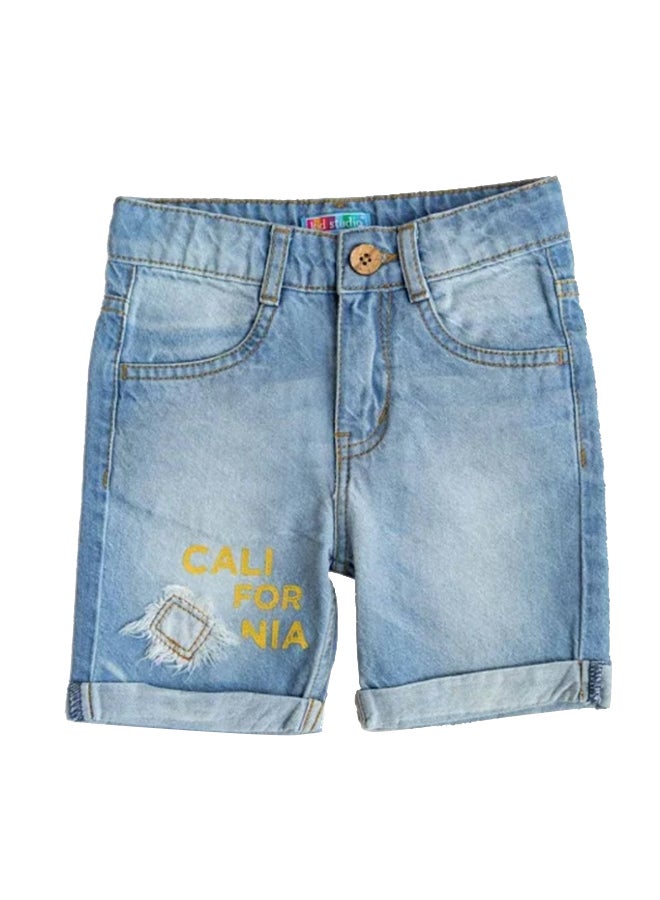 kid studio Stylish Everyday Shorts Blue  - Image 1