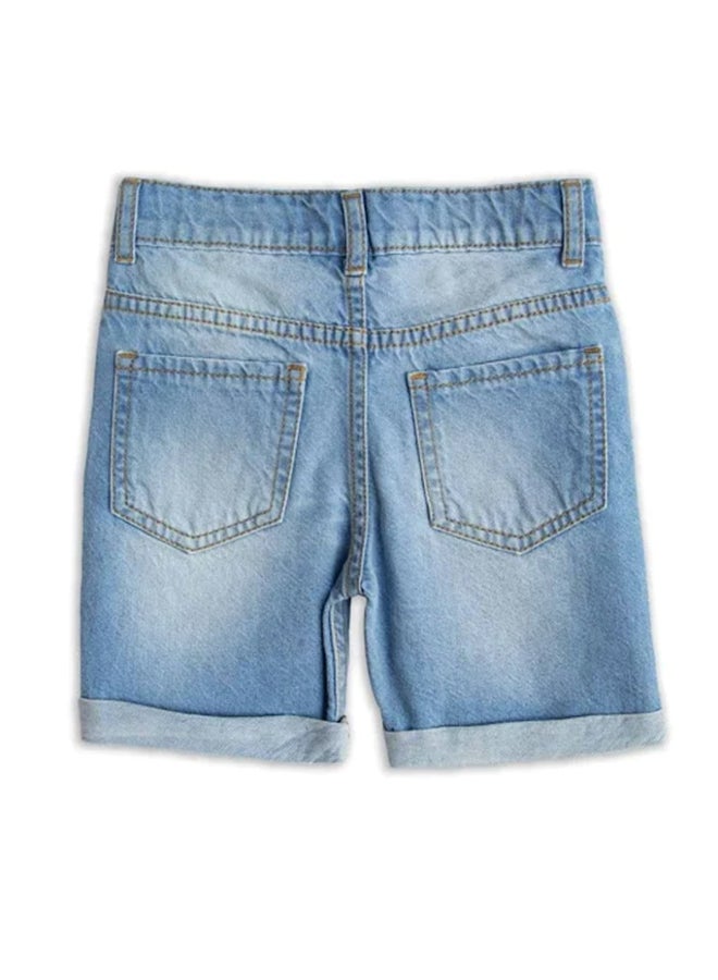 kid studio Stylish Everyday Shorts Blue  - Image 2