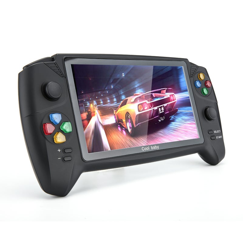 Generic - RS-08 7 Inch Screen 16GB Built-In 1000 Handheld Video Game Console With TF Card Slot And Double Rocker - Image 1