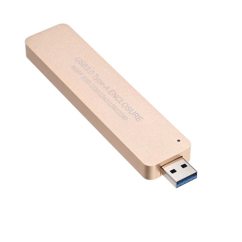 محرك أقراص SSD ساتا محمول ذهبي - Image 5