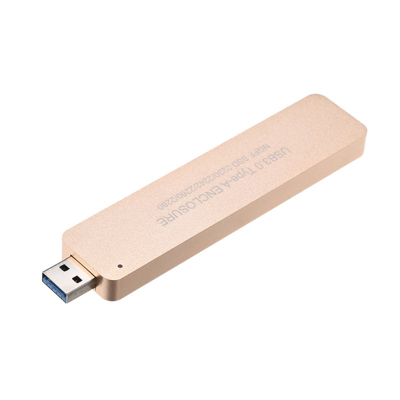 محرك أقراص SSD ساتا محمول ذهبي - Image 3