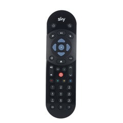 Infrared Remote Control For Sky Q Set Black
