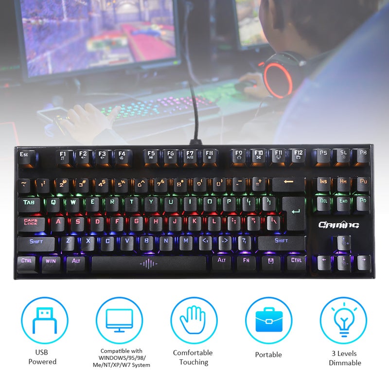 USB Powered Operated Gaming Keyboard  - Image 1