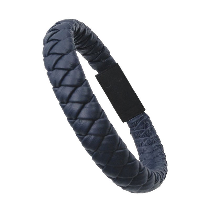 Generic - Portable Bracelet USB Charging Data Cable for Android And Type-C Blue - Image 1