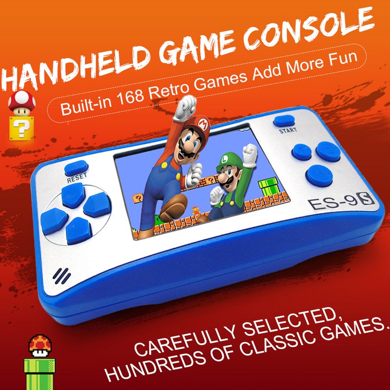 Portable 8 Bit Retro Player Built-In 168 Classic Handheld Game Console - Image 2