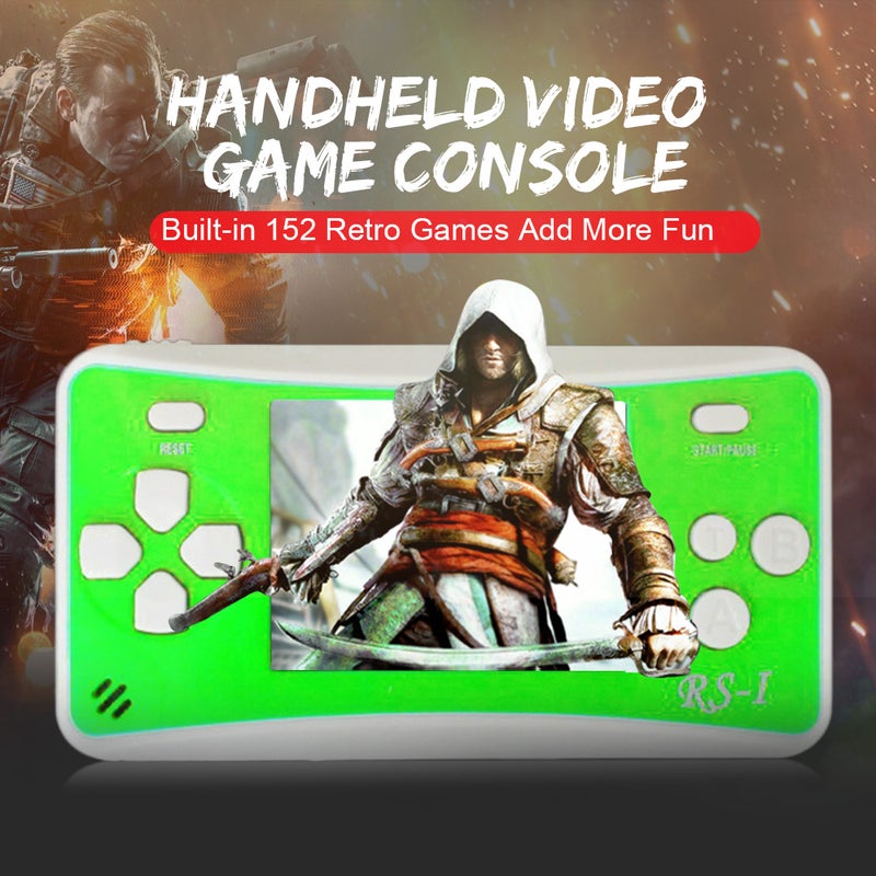 Portable 8 Bit Retro Player Built-In 152 Classic Handheld Game Console - Image 1
