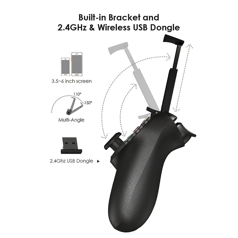 T1s Gaming Controller 2.4G Wireless Gamepad For DJI Tello Drone Android iOS Smartphones  - Image 3