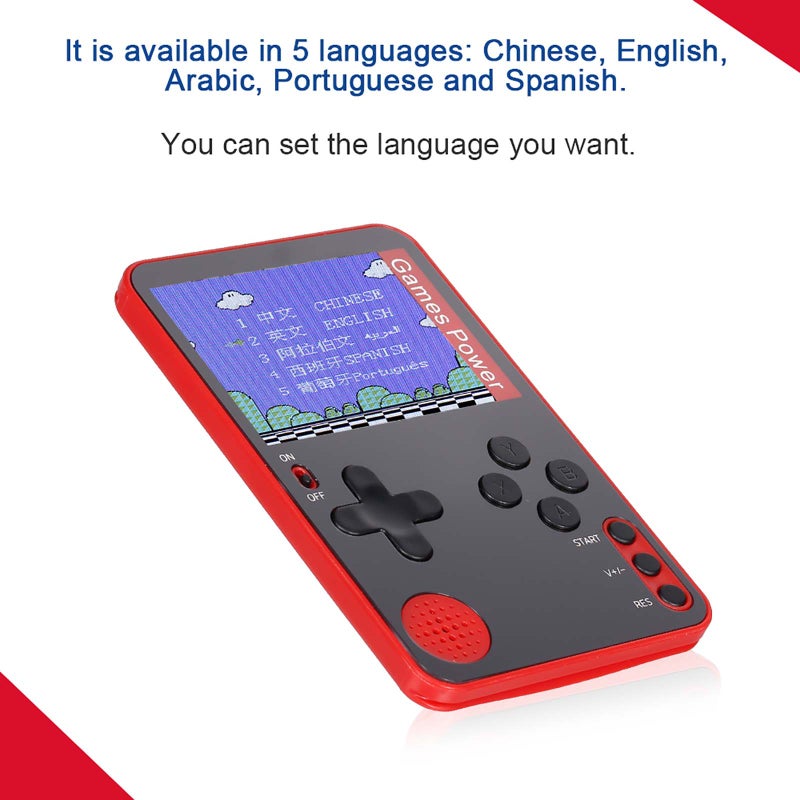 500 Classical Portable Pocket Mini Handheld Game Console - Image 3