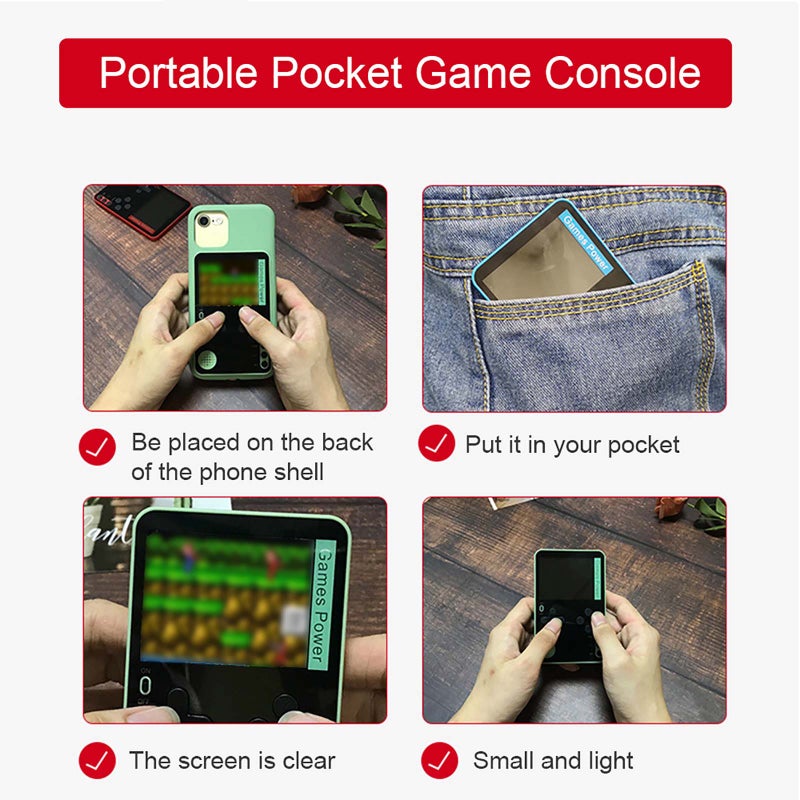 500 Classical Portable Pocket Mini Handheld Game Console - Image 5