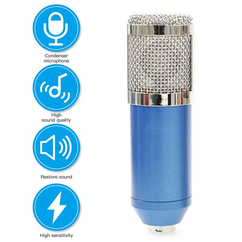 Generic Multi-functional Live Sound Card + Microphone Set Gold  - Image 5