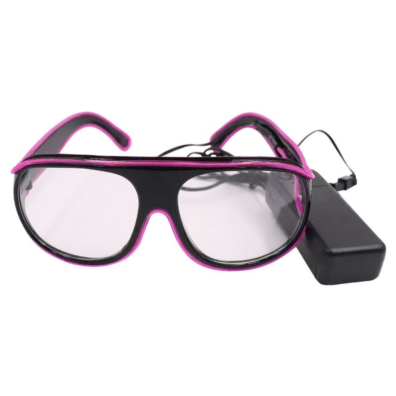 Generic unisex Voice Control LED Rave Glasses  - Image 5