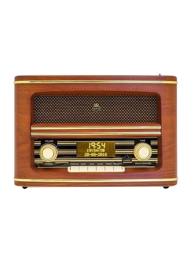 GPO Retro Winchester Digital Retro Radio WINCHESTER-DAB Brown  - Image 3