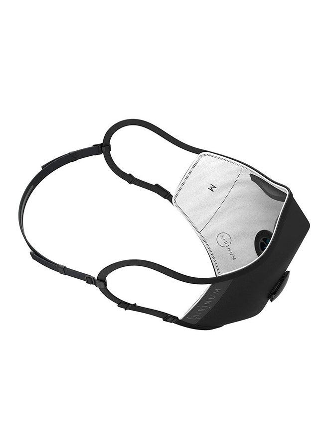 AIRINUM Classic Urban Air Mask 2.0 Medium Onyx Black  - Image 2