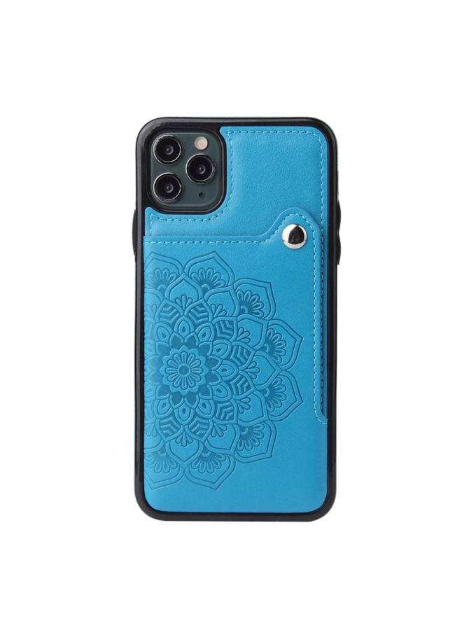 BG Mandala Printed Case Cover For Apple iPhone 12 Pro Blue Blue - Image 1