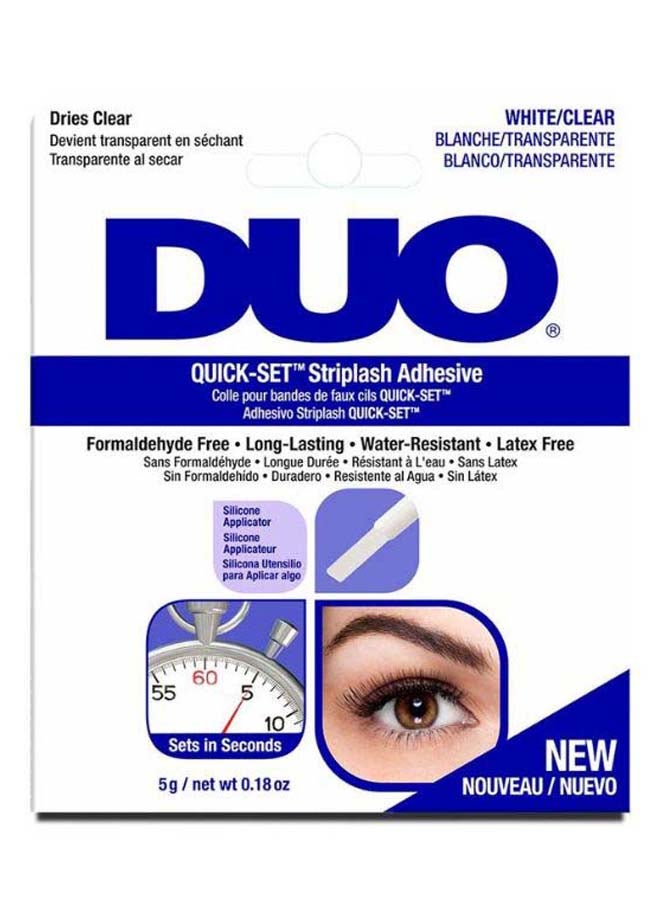 طقم رموش مستعارة من كويك سيت شفاف - Image 1