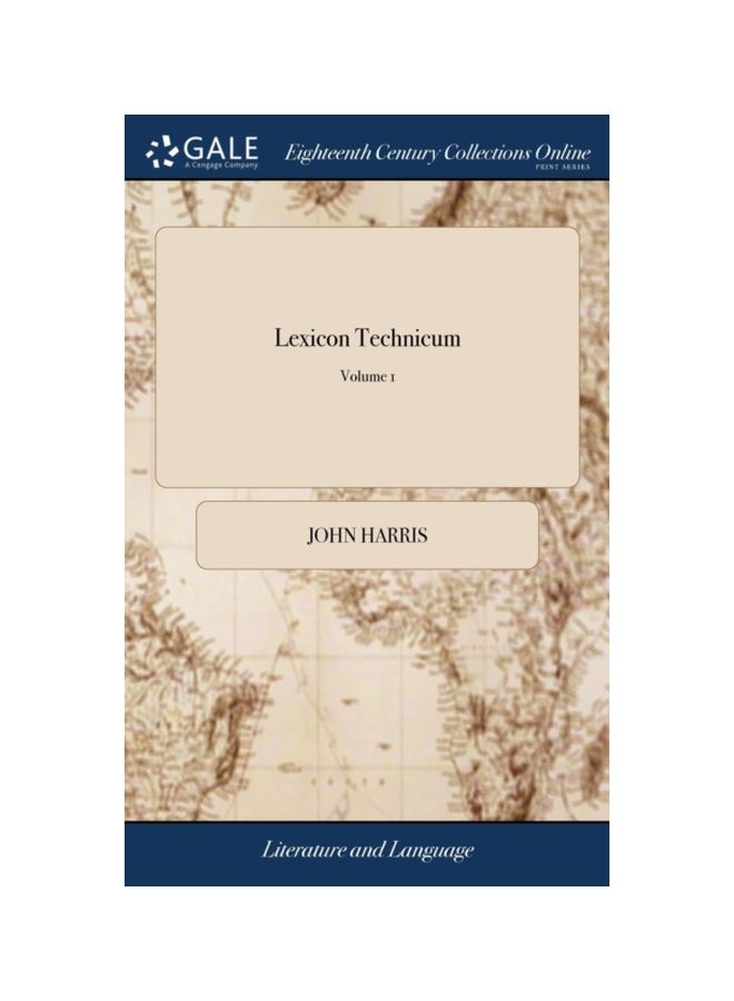 Lexicon Technicum hardcover english - 23 Apr 2018 
