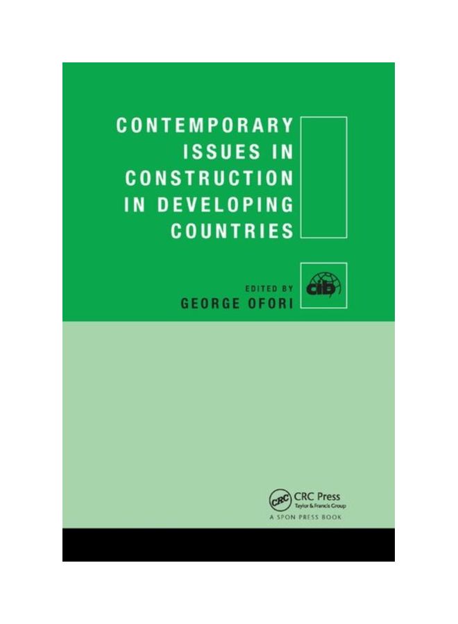 Contemporary Issues In Construction In Developing Countries paperback english - 12 Aug 2018 