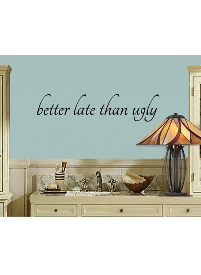 Spoil Your Wall Funny Quotes Decorative Wall Sticker Black 80 x 20cm 