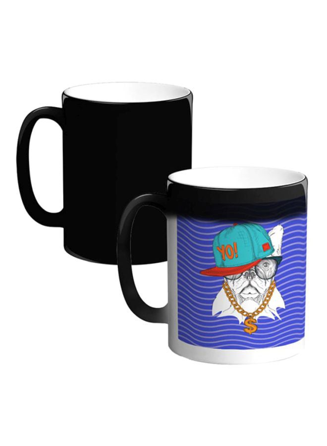 Decalac Printed Ceramic Magic Coffee Mug Multicolour