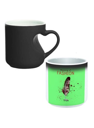 Meaning Of Fashion Printed Ceramic Magic Coffee Mug Green/Red/Black - v1605104432/N22272473A_1